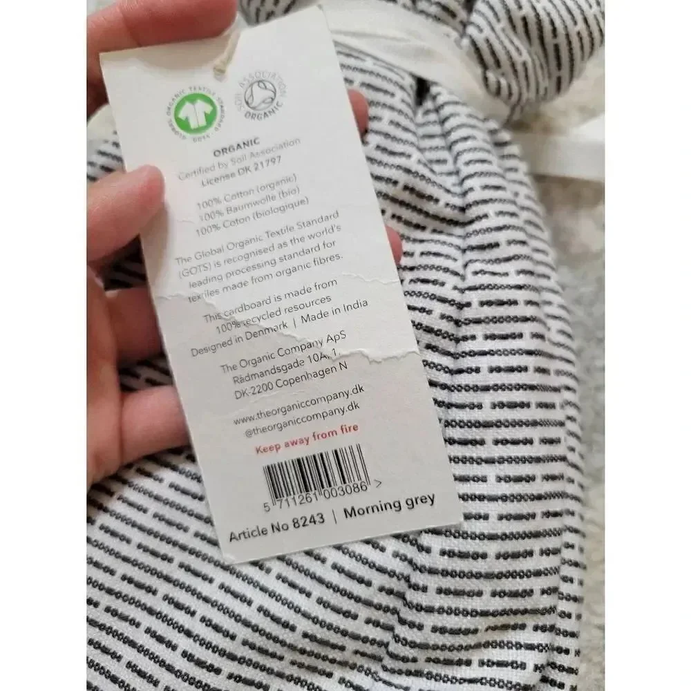 The organic company Coffee Cozy Morning Grey, One size $58 NWT